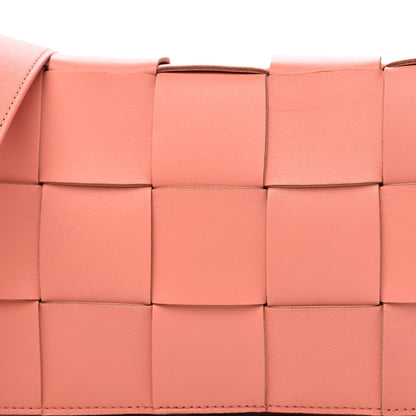 Bottega Veneta Nappa Maxi Intreccio Cassette Bag Peach 10 of 10