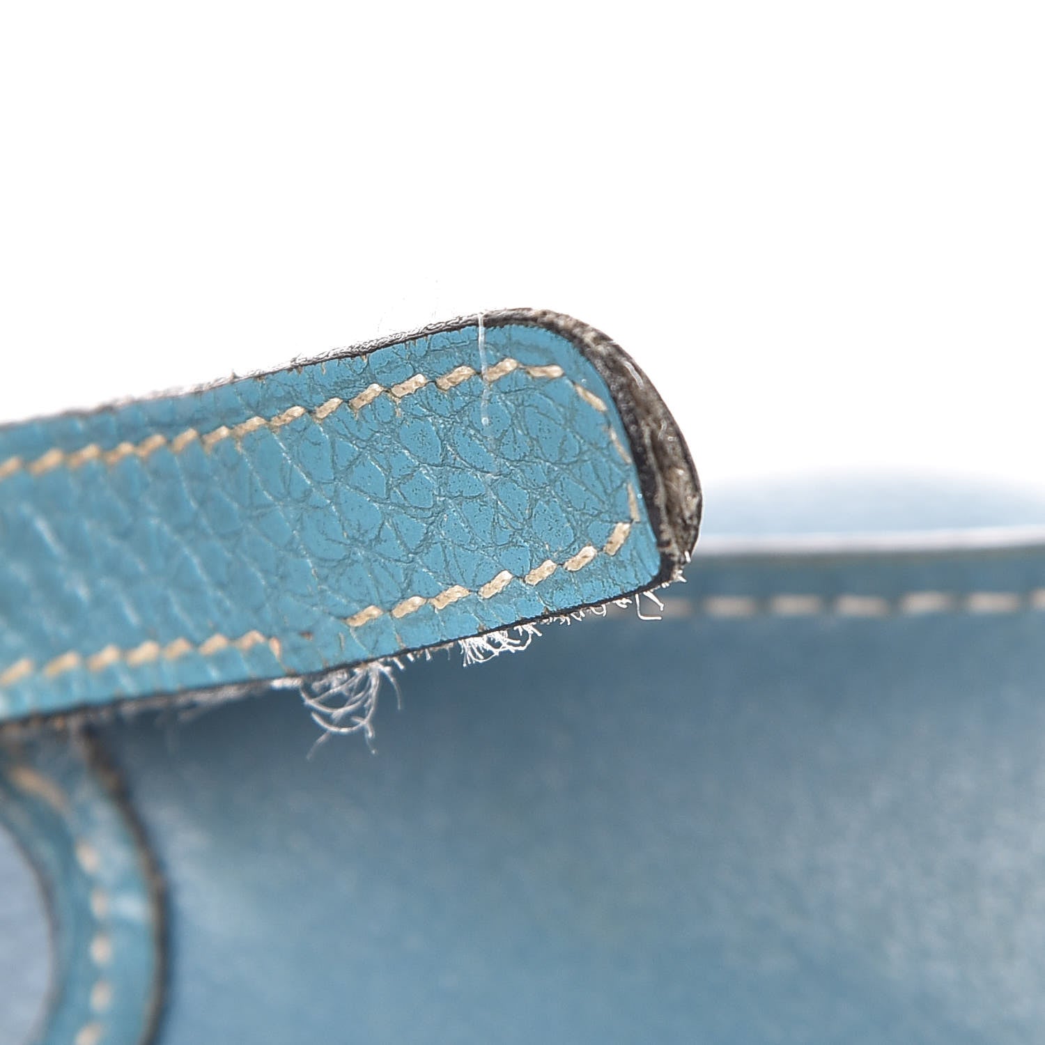 Hermes Togo Dogon Duo Wallet Blue Jean 14 of 24