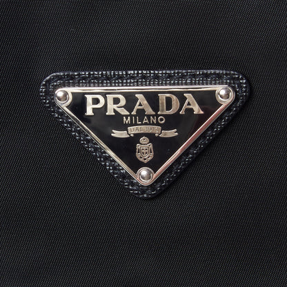 Prada Tessuto Nylon Vela Shopping Tote Black 8 of 9