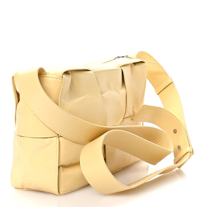 Bottega Veneta Paper Calfskin Maxi Intrecciato Arco Camera Bag Butter 3 of 10