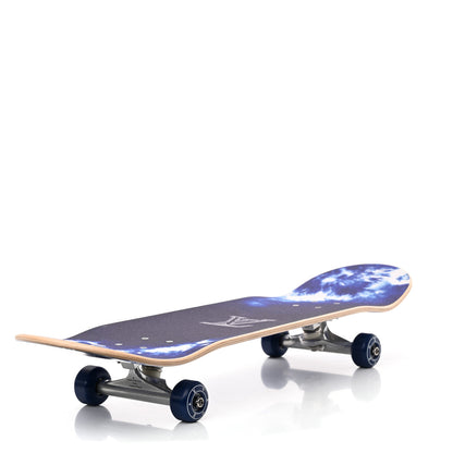 Louis Vuitton Monogram Bandana Maple Wood Skateboard Blue 3 of 12