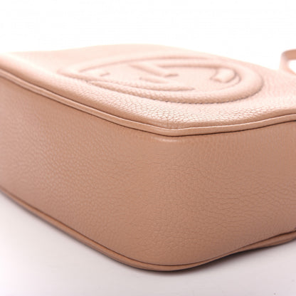 Gucci Pebbled Calfskin Small Soho Disco Bag Camelia 9 of 9