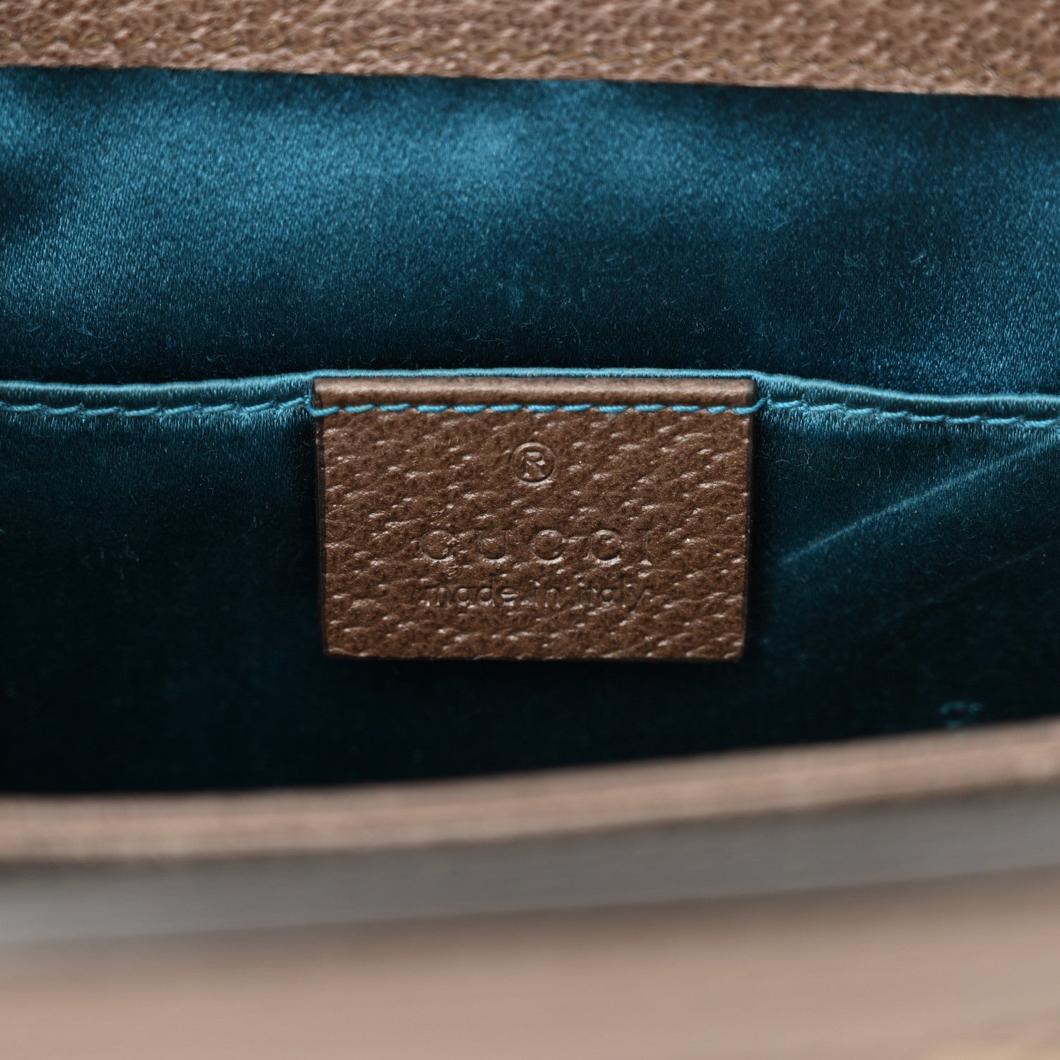 Gucci GG Supreme Monogram Web Small Ophidia Chain Shoulder Bag Brown 6 of 16