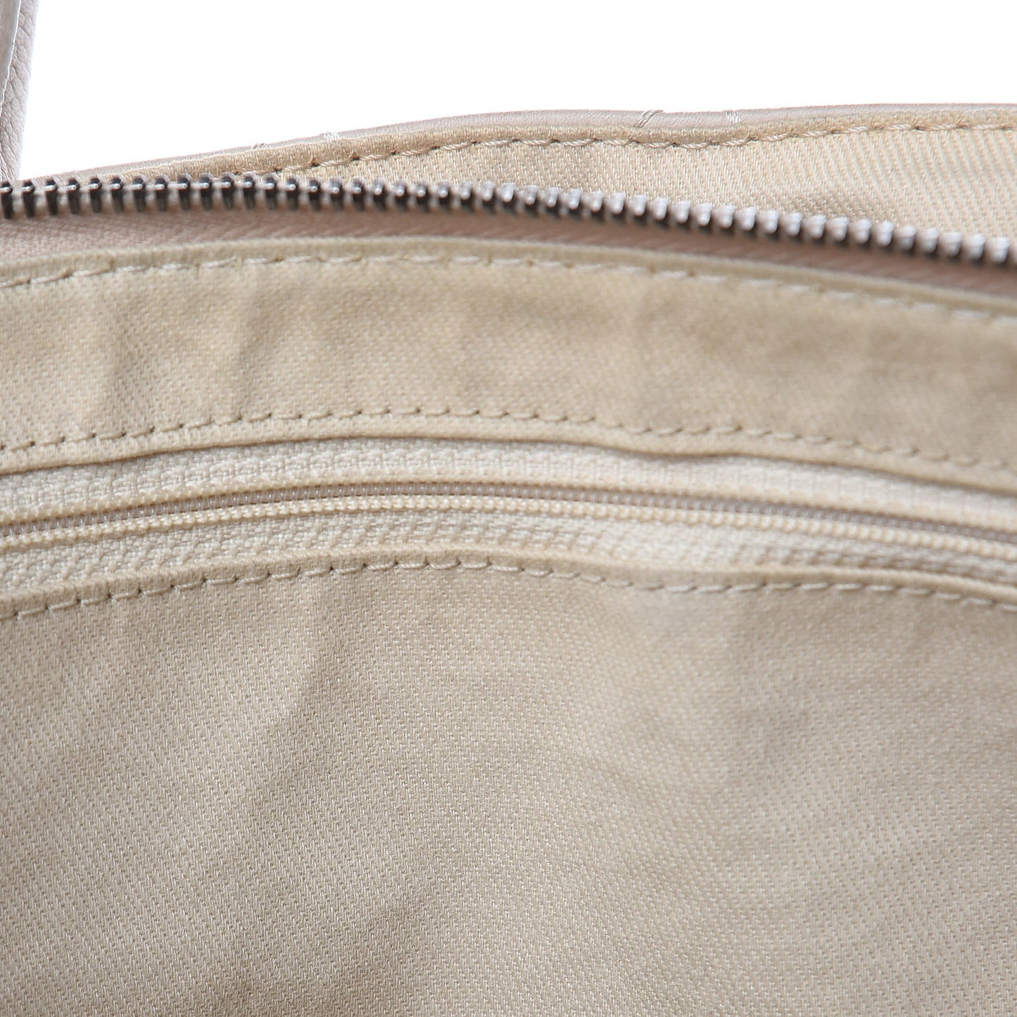 Grained Vegetal Calfskin Urban Shopping Tote Beige