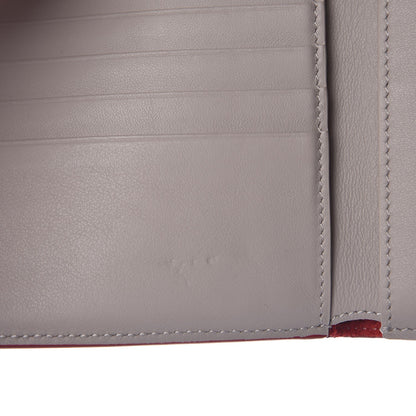 Celine Grained Calfskin Medium Multifunction Strap Wallet Pop Red 7 of 7