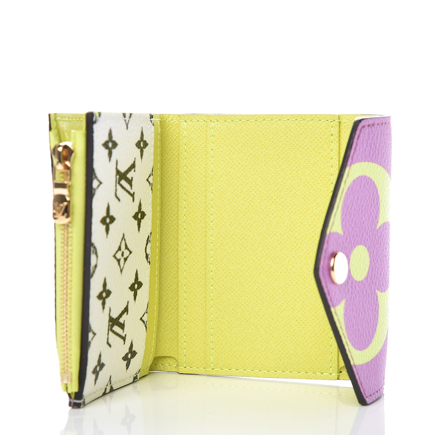 Louis Vuitton Monogram Giant Zoe Wallet Pink Lilac 5 of 6