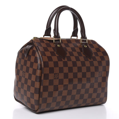 Louis Vuitton Damier Ebene Speedy 25 3 of 12