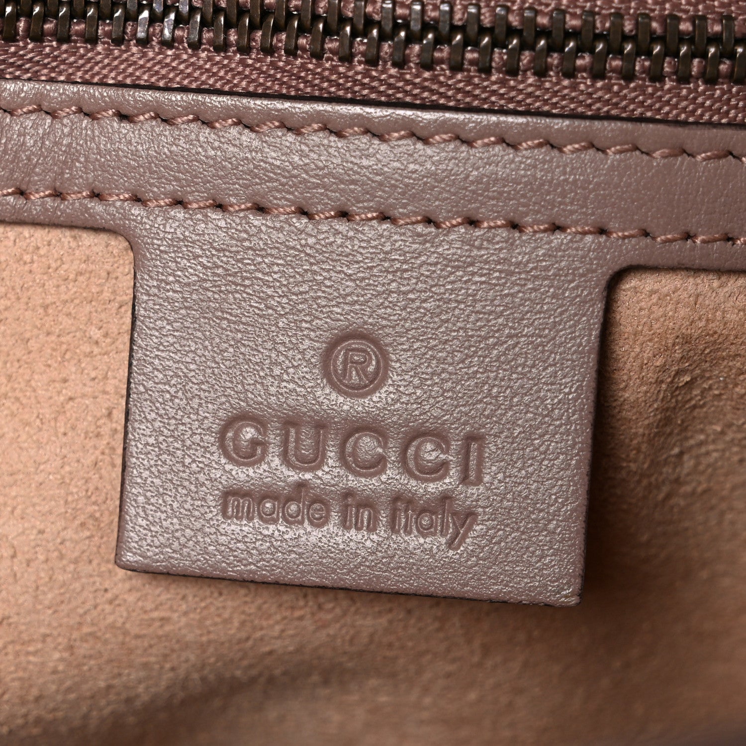 Gucci Calfskin Matelasse Small GG Marmont Shoulder Bag Porcelain Rose 6 of 10
