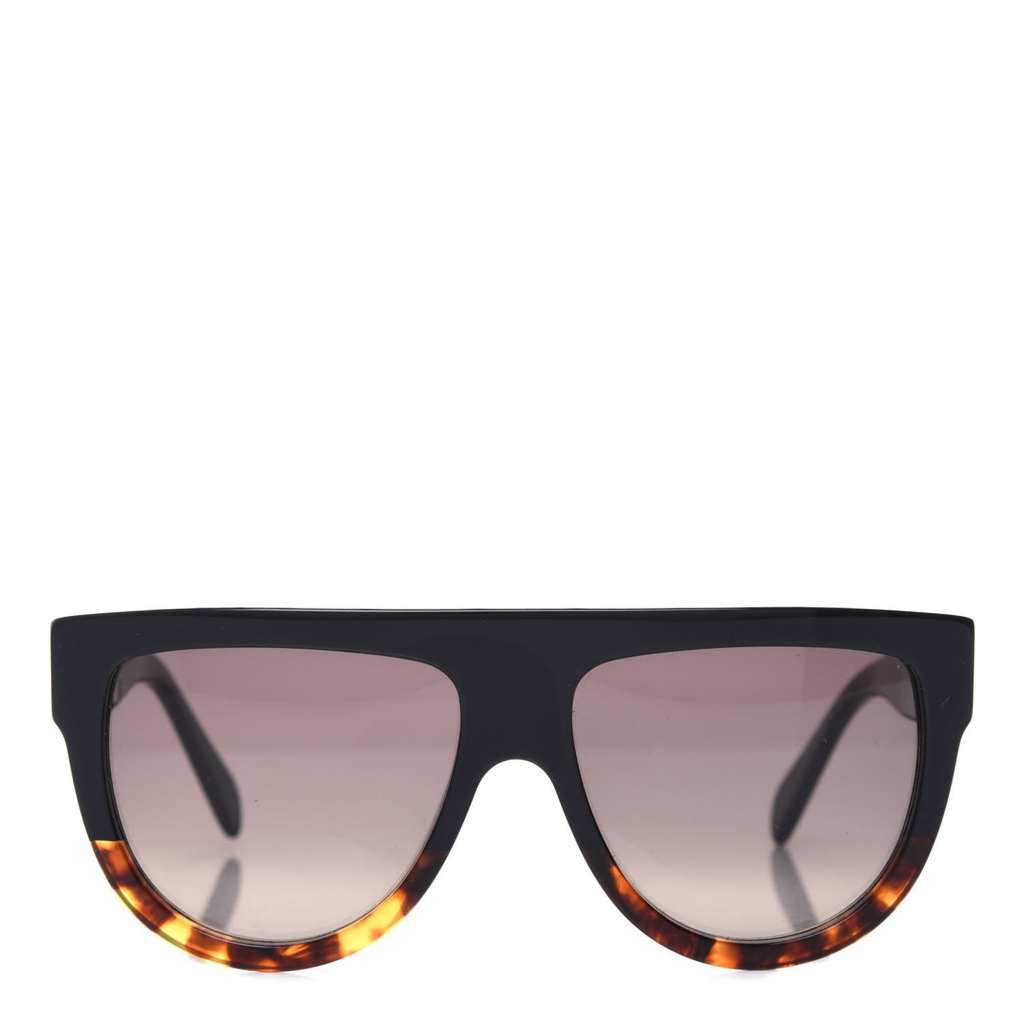 Acetate Aviator Sunglasses CL 40001I Black Havana