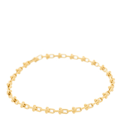 Tiffany 18K Yellow Gold Micro HardWear Link Bracelet 1 of 3