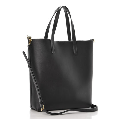 Saint Laurent Calfskin Toy Shopping Tote Black 3 of 6