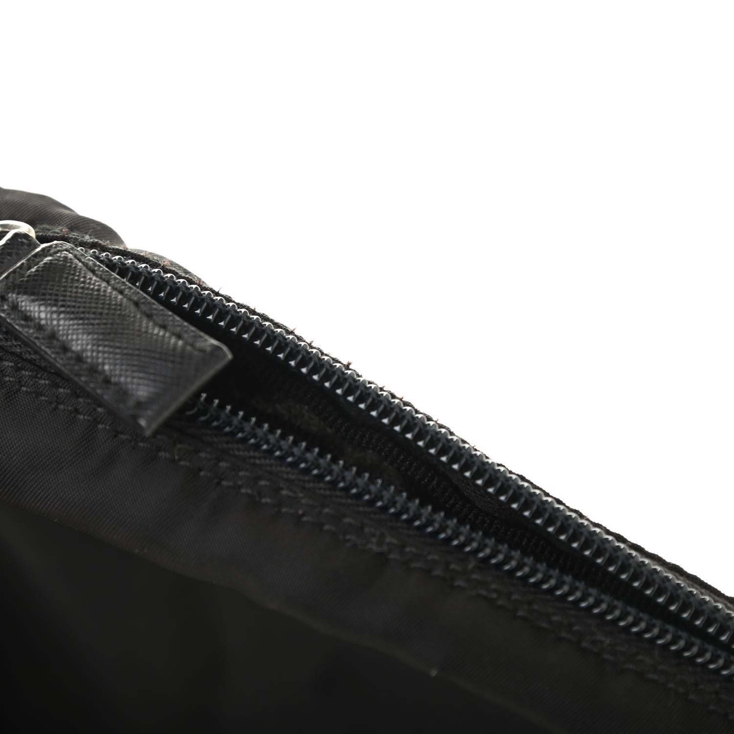 Prada Nylon Vela Cosmetic Pouch Black 9 of 10