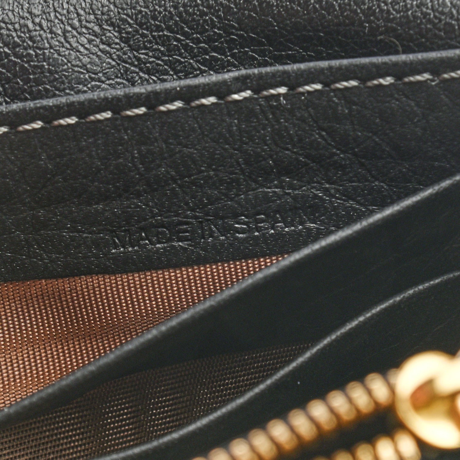 Chloe Calfskin Marcie Continental Flap Wallet Black 8 of 8