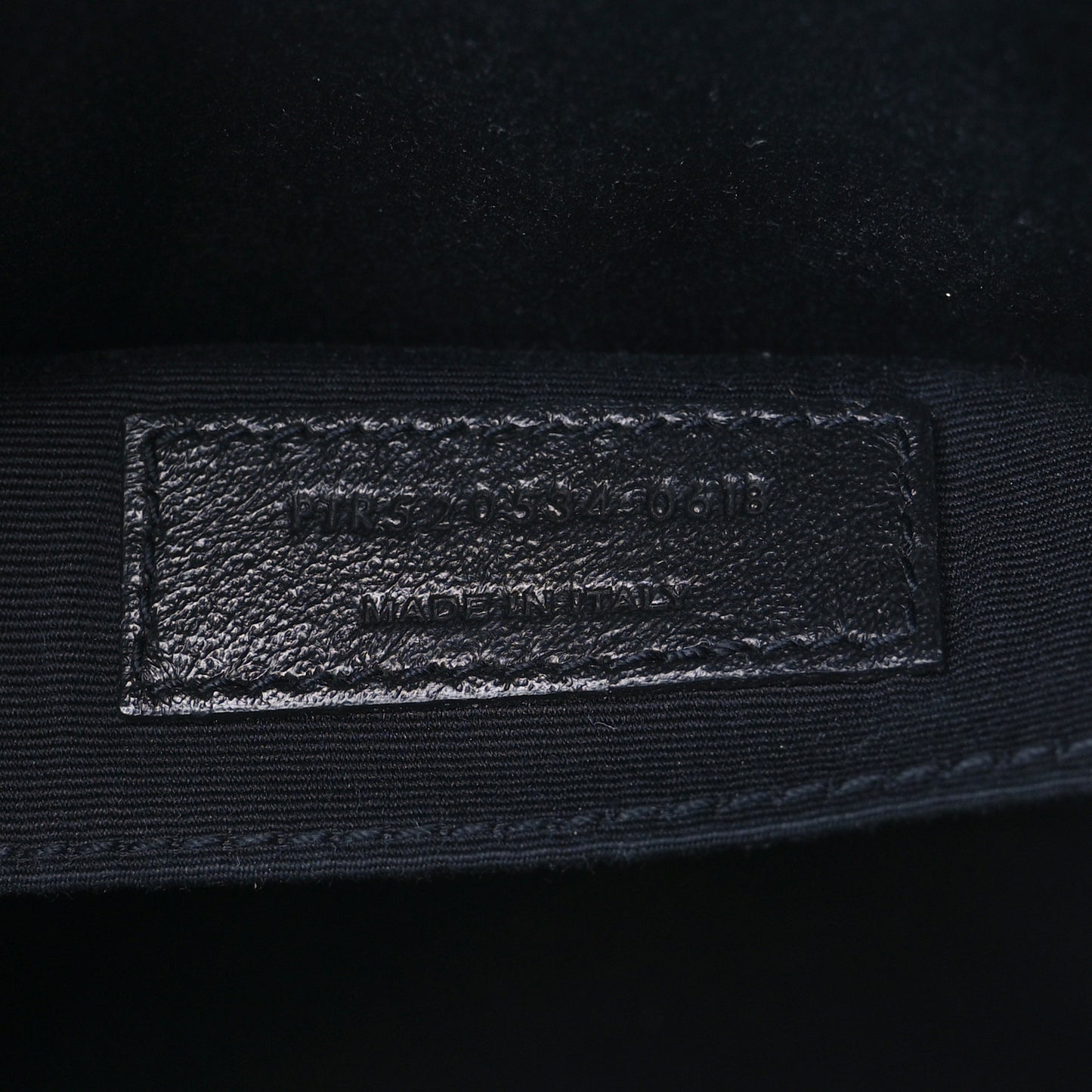 Calfskin Matelasse Monogram Lou Camera Bag Black