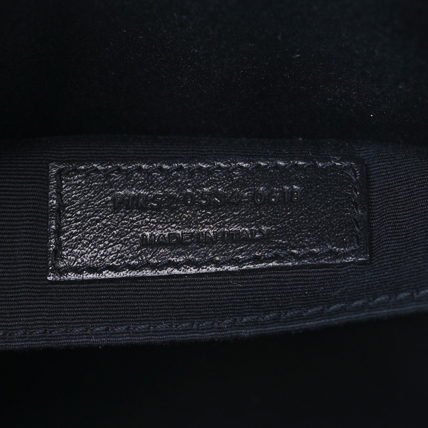 Saint Laurent Calfskin Matelasse Monogram Lou Camera Bag Black 7 of 7