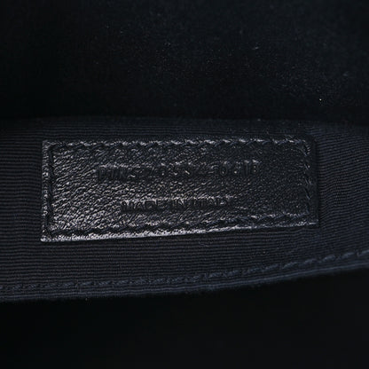 Saint Laurent Calfskin Matelasse Monogram Lou Camera Bag Black 7 of 7