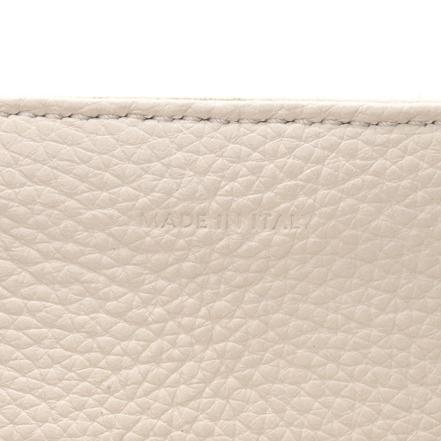 Celine Grained Calfskin Small 16 Top Handle Bag White 7 of 14