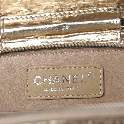 Chanel Crackled Aged Calfskin Mini Crossbody Flap Gold 6 of 8