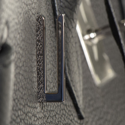 Hermes Togo JPG Shoulder Birkin II 42 Black 9 of 28