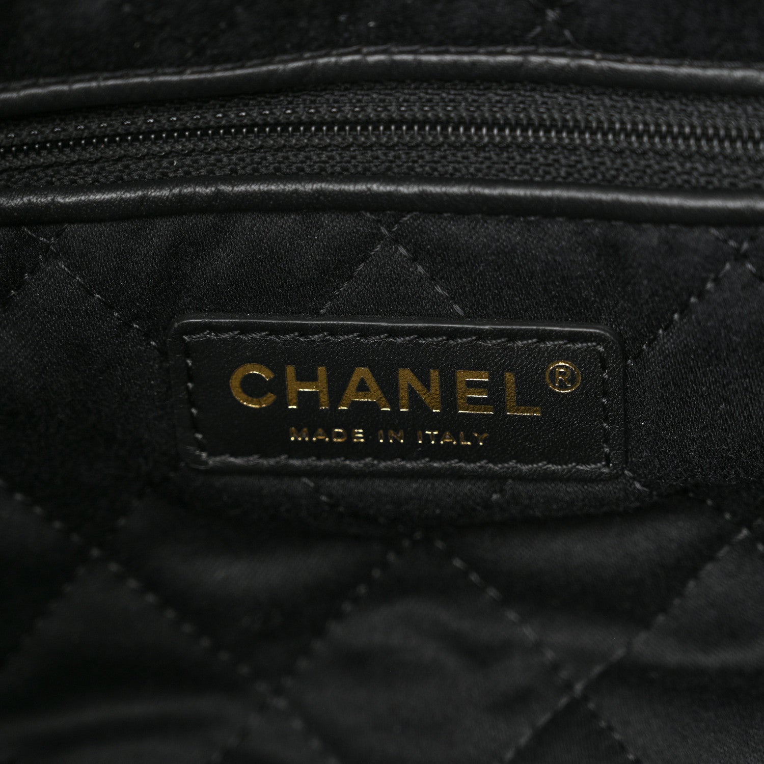 Chanel Shiny Calfskin Quilted Chanel 22 Black 7 of 13