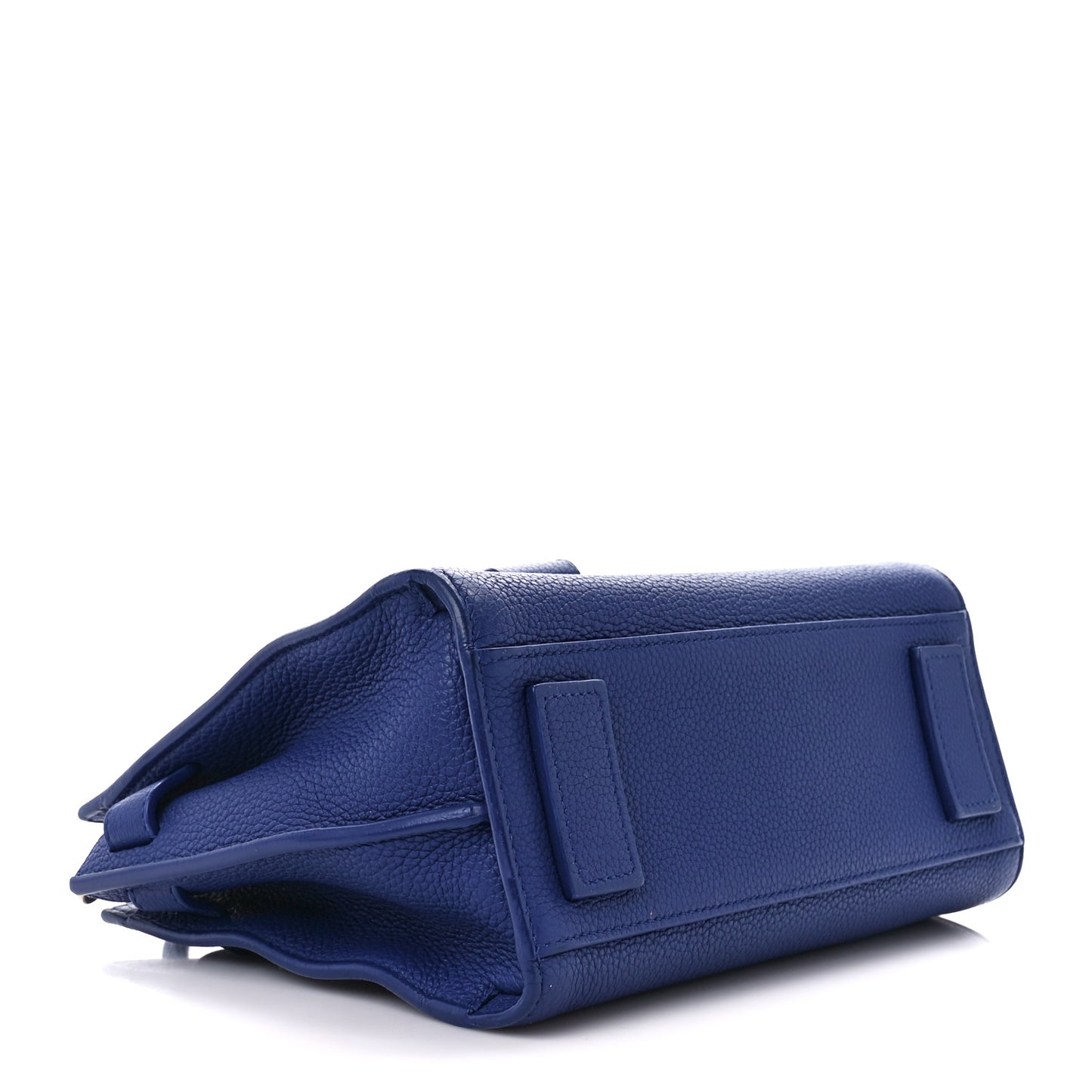 Grained Calfskin Nano Supple Sac De Jour Flash Blue