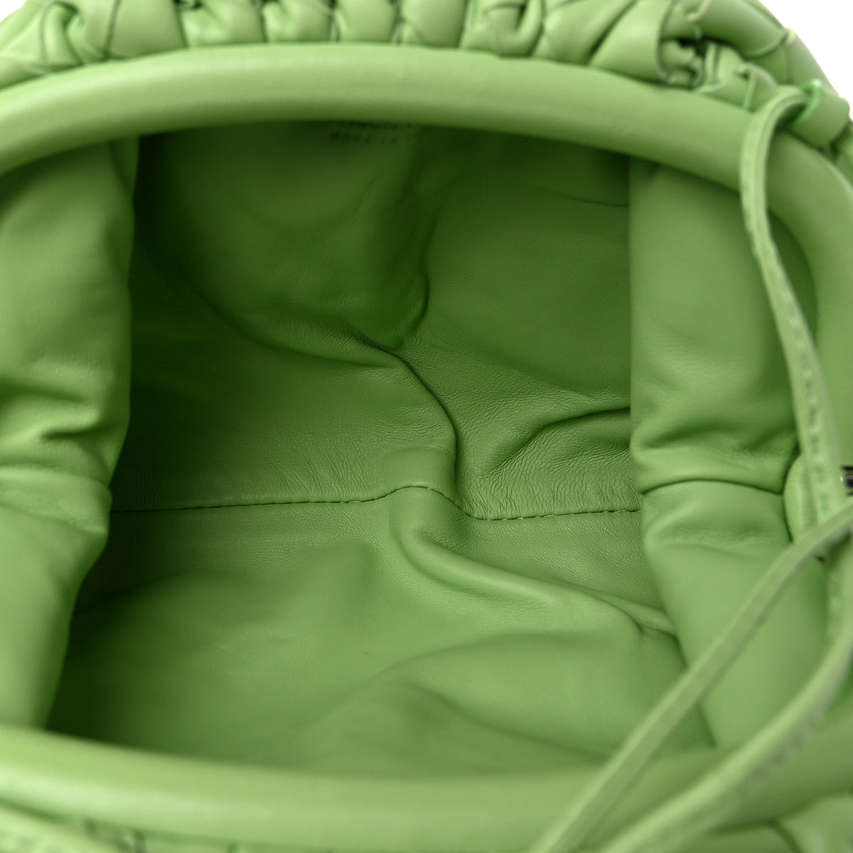 Bottega Veneta Nappa Intrecciato The Mini Pouch Pistachio 5 of 10