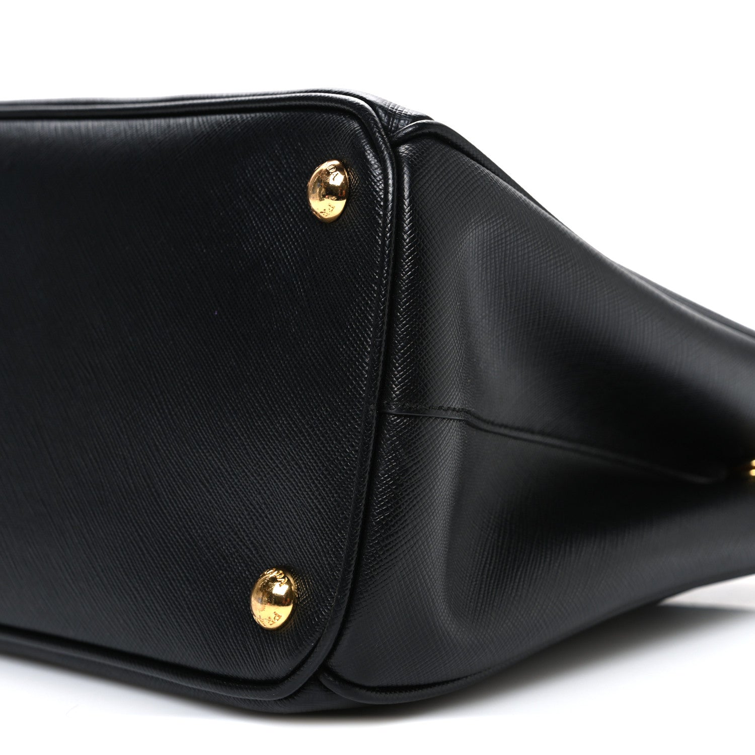 Prada Saffiano Small Galleria Double Zip Tote Black 10 of 11