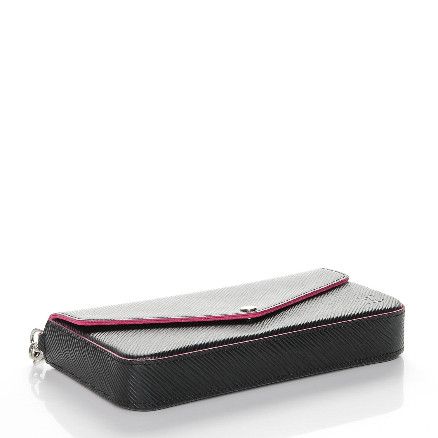 Louis Vuitton Epi Pochette Felicie Black Hot Pink 4 of 7