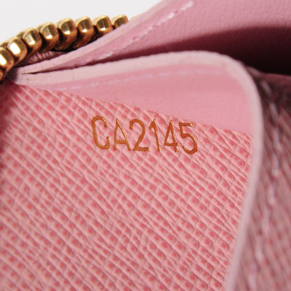 Louis Vuitton Monogram Clemence Wallet Rose Ballerine 7 of 8