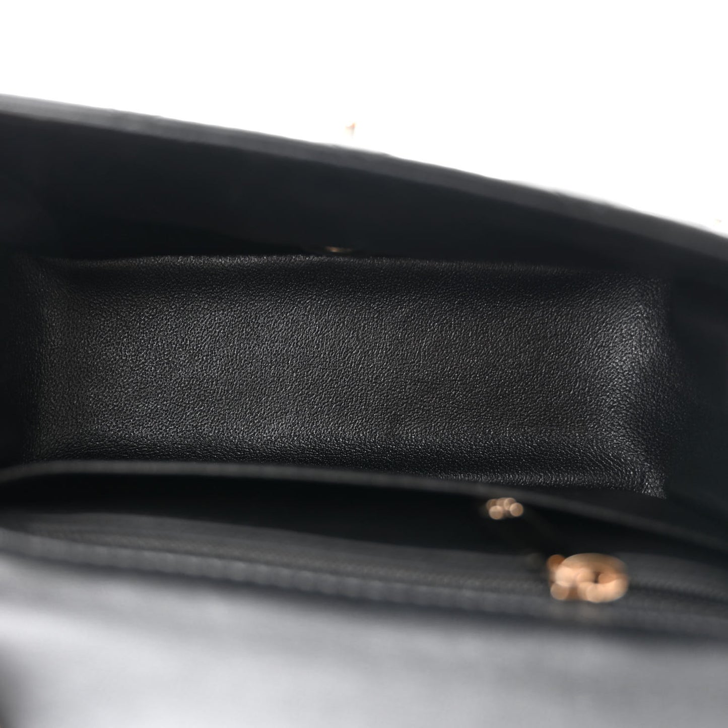 Lambskin Quilted Mini Square Flap Black