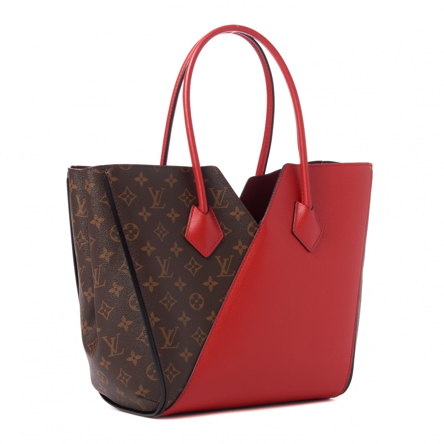 Louis Vuitton Calfskin Monogram Kimono Tote Cherry 3 of 8