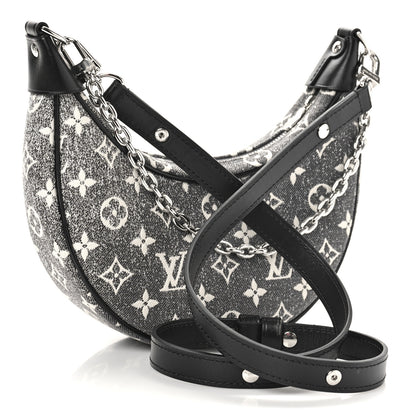 Louis Vuitton Monogram Jacquard Denim Loop Black 3 of 8