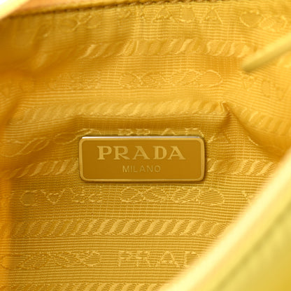 Prada Tessuto Nylon Saffiano Mini Re-Edition 2000 Bag Ananas 6 of 9