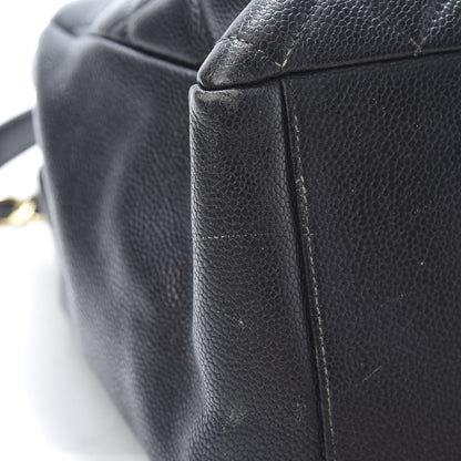 Chanel Caviar Quilted Grand Shopping Tote GST Black 19 of 24