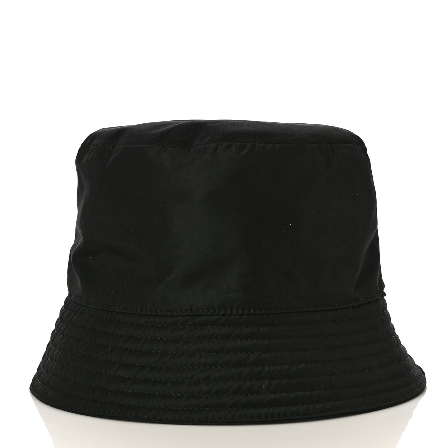 Technical Nylon Linea Rossa Bucket Hat XL Black