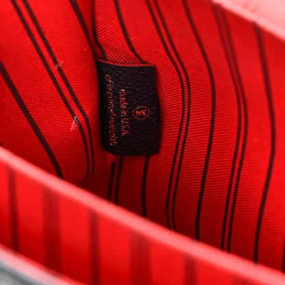 Louis Vuitton Empreinte Pochette Metis Marine Rouge 7 of 12
