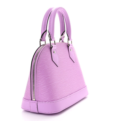 Louis Vuitton Epi Jacquard Alma BB Lilac 3 of 9