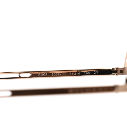 Bulgari 6098-B Sunglasses Pink Gold 6 of 7