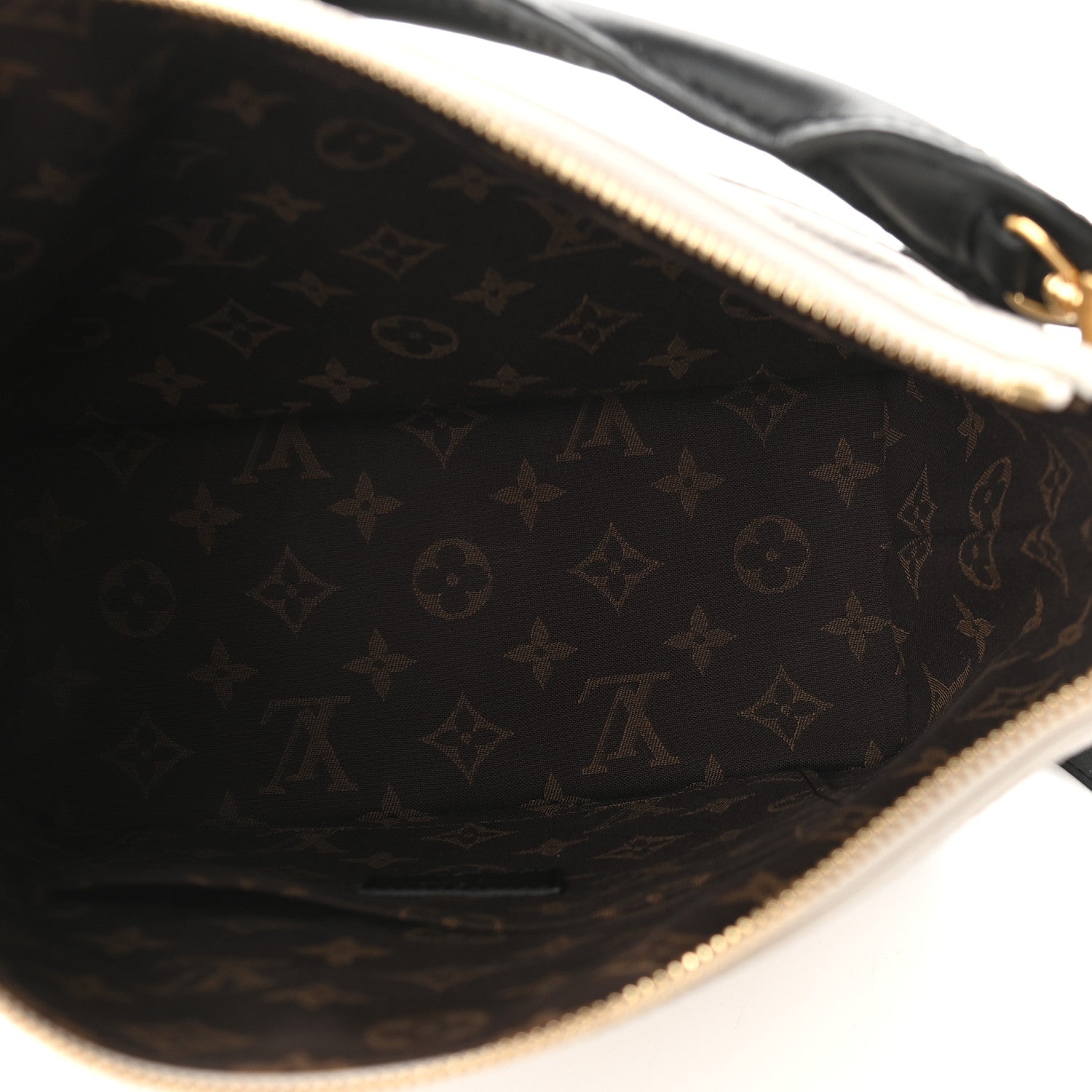 Louis Vuitton Grained Calfskin Cruiser PM Cream Black 5 of 8