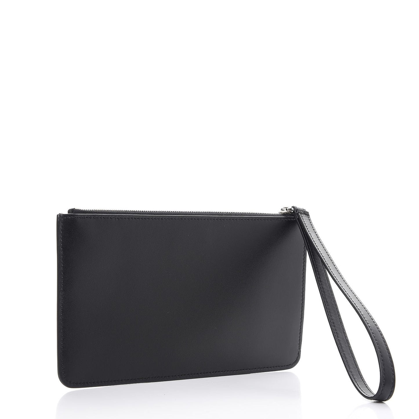 Vitello Liberty Studded Zip Pouch Black Multicolor