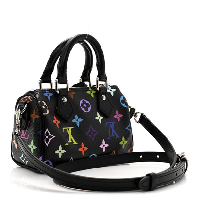 Louis Vuitton LV X TM Monogram Multicolor Nano Speedy Black 3 of 10