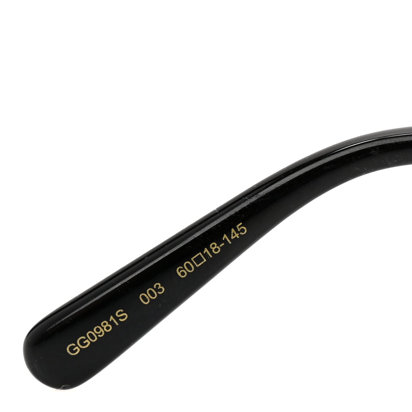 Squared Aviator Sunglasses GG0981S Gold