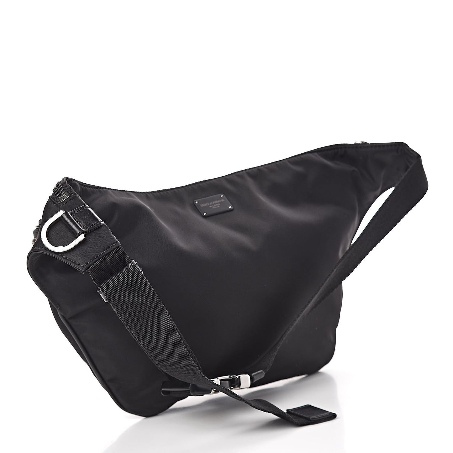 Nylon Logo Belt Bag Black Multicolor