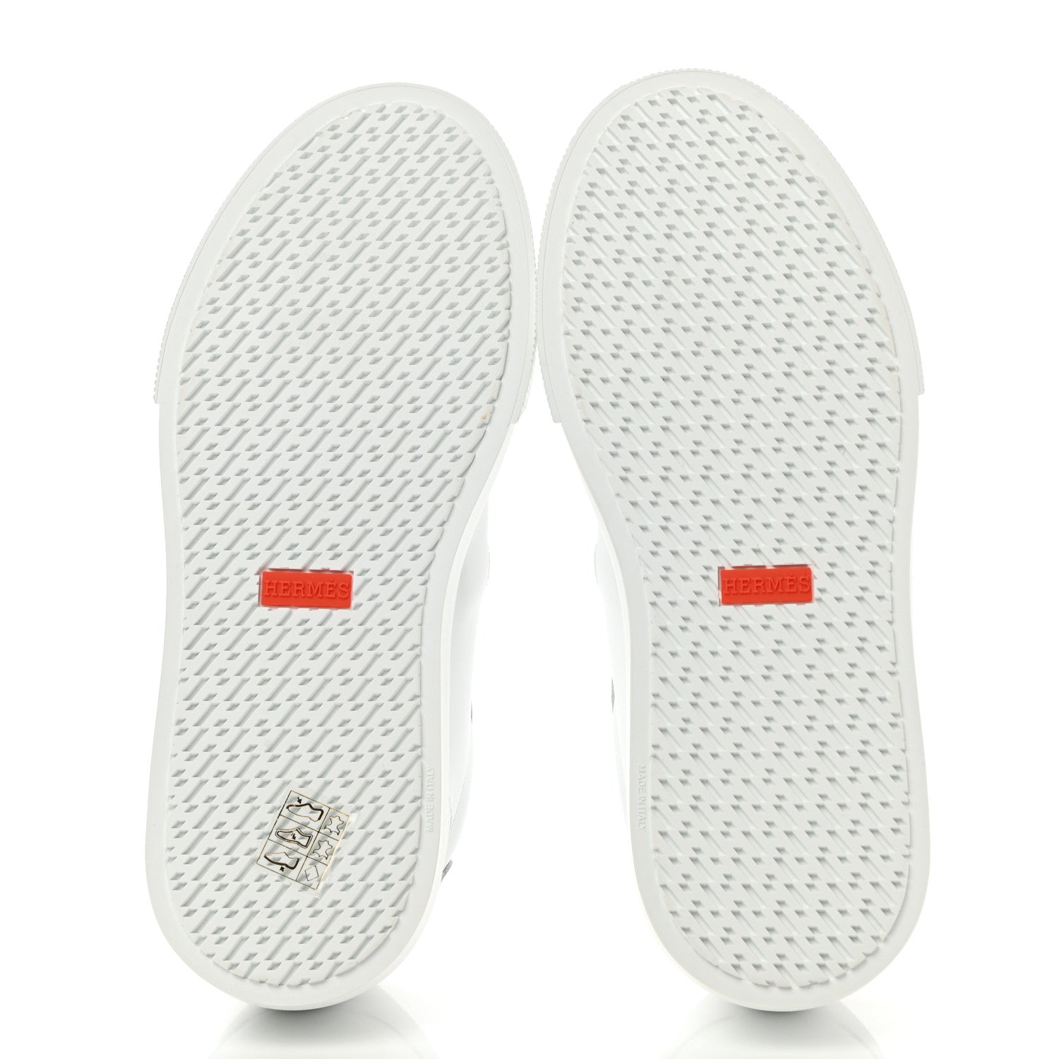 Hermes Calfskin Day Sneakers 37.5 White 5 of 11