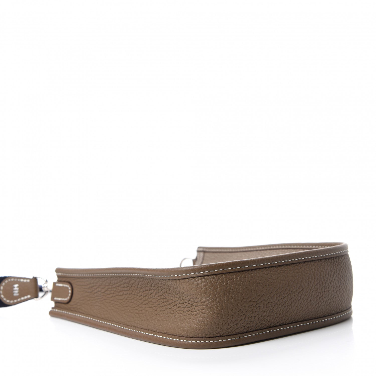 Hermes Taurillon Clemence Amazone Evelyne TPM Etoupe Bleu Indigo 4 of 12