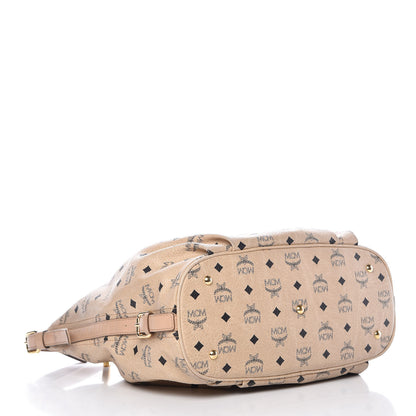 MCM Visetos Hobo Beige 4 of 17