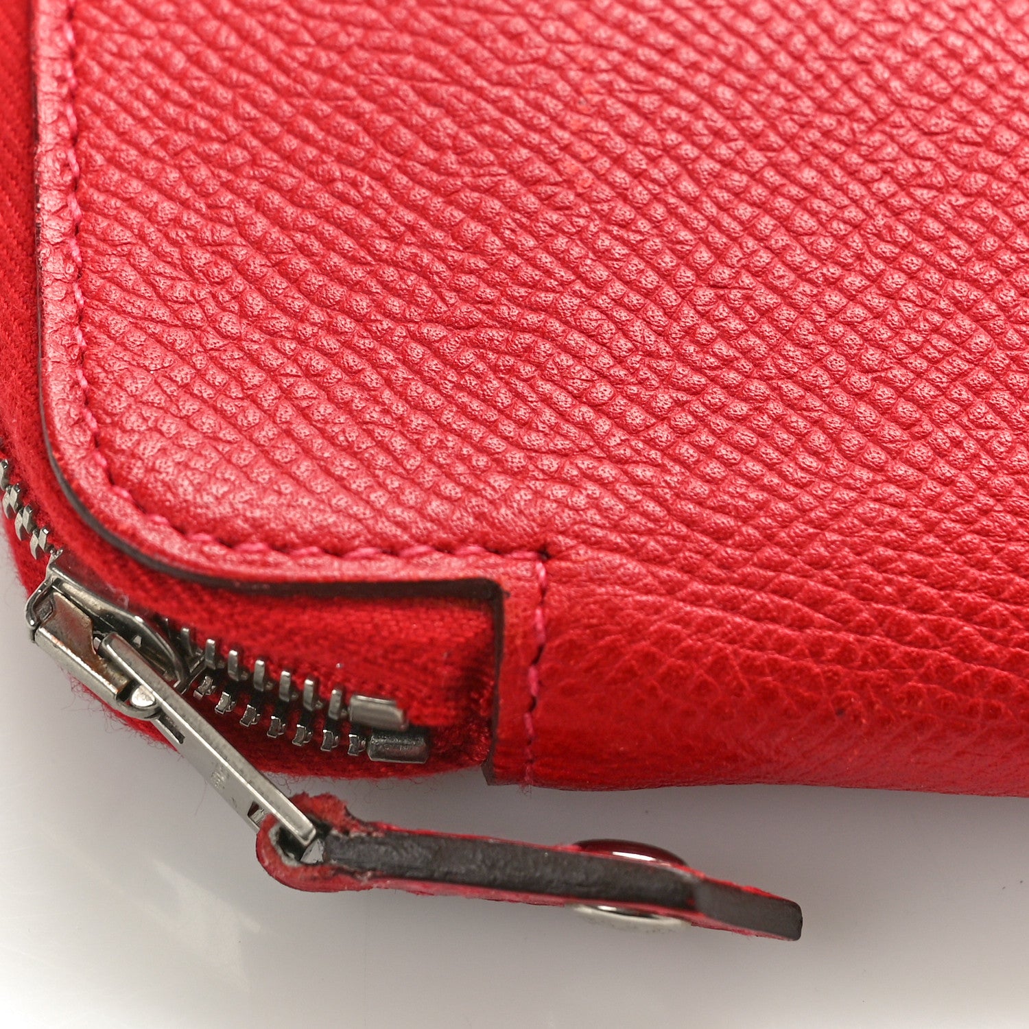 Hermes Epsom E-Zip iPad Notebook Cover Rouge Casaque 9 of 9