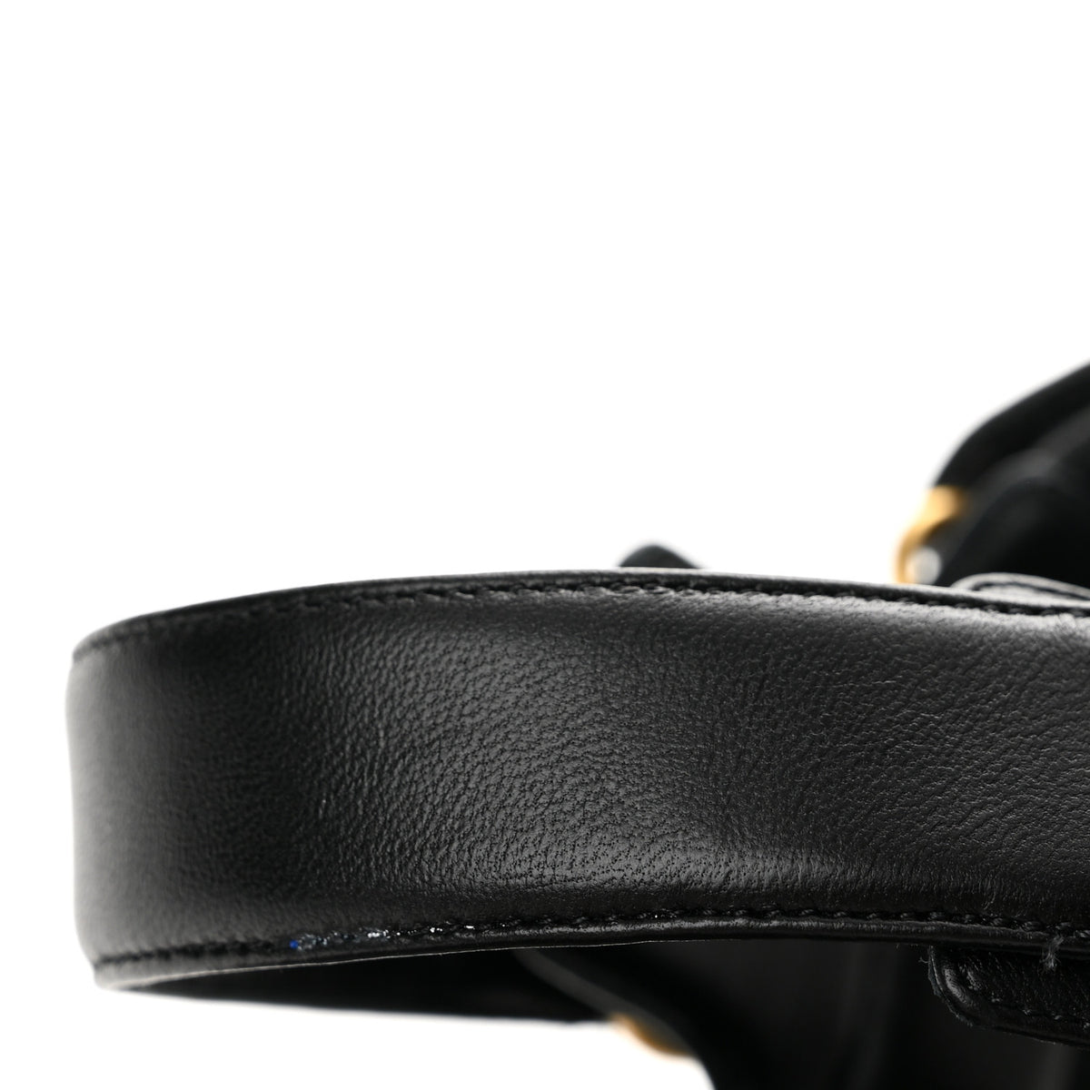Christian Dior Lambskin Dioract 10mm Sandals 36.5 Black 12 of 13