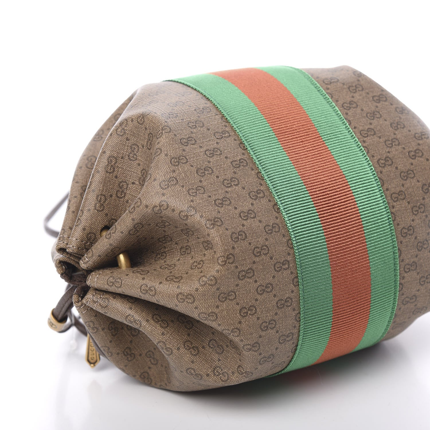 Gucci Mini Vintage GG Supreme Monogram Web Butterfly New Candy Crossbody Beige New Acero 8 of 9