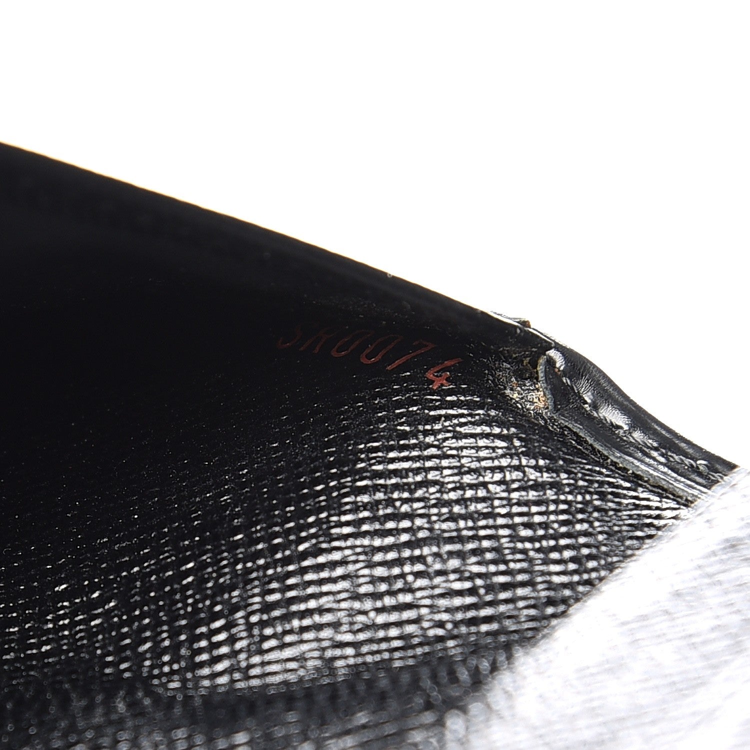 Louis Vuitton Epi Checkbook Organizer Wallet Black 7 of 10